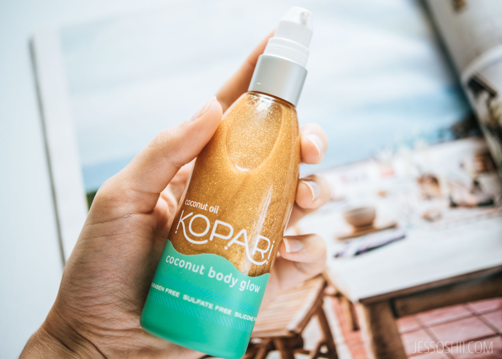 REVIEW | Kopari Coconut Body Glow | Swatches, Before & After - Jessoshii